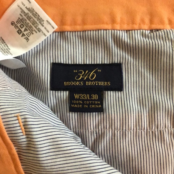 Brooks Brothers Light Orange Pants - Picture 2 of 2
